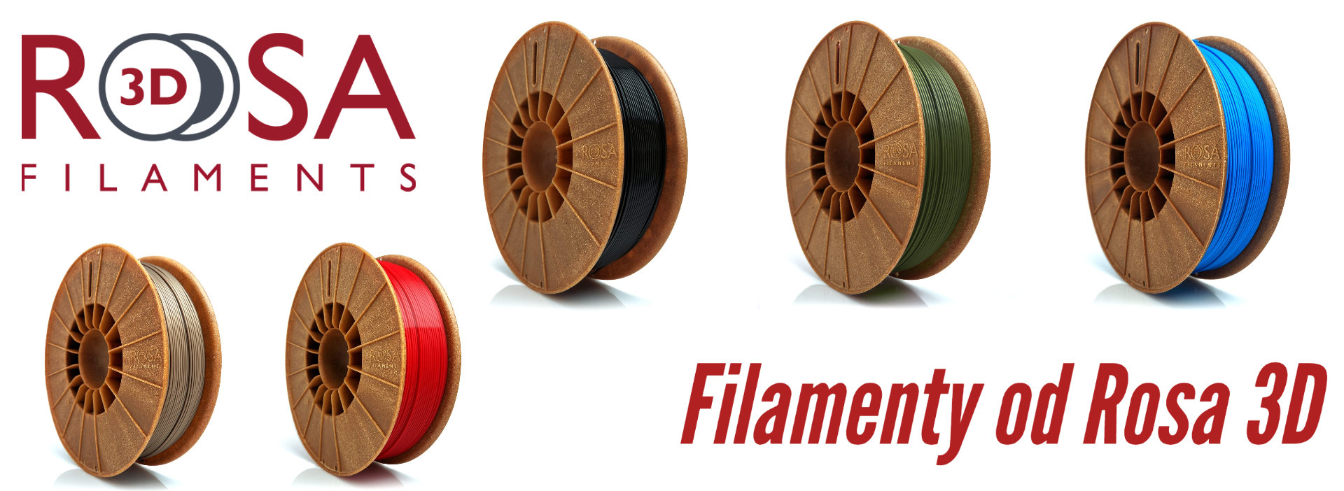 Filamenty Rosa 3D