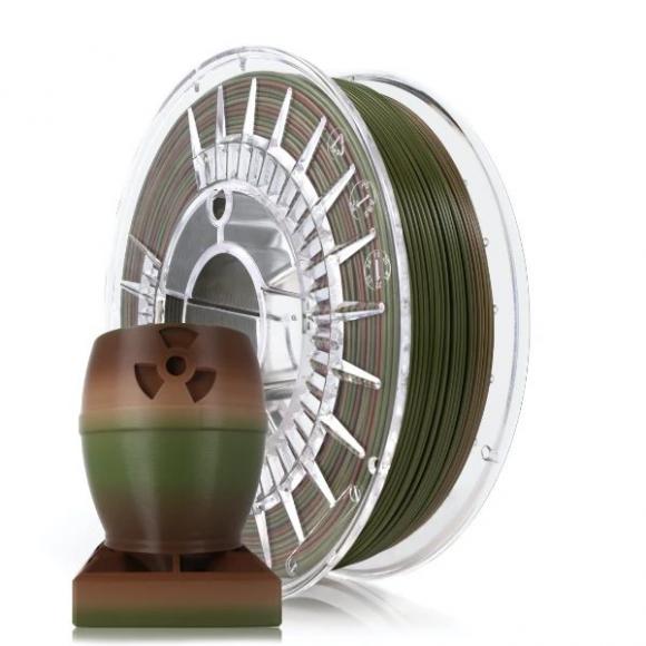 Filament Rosa3D PLA Silk 800g Rainbow Army Forest