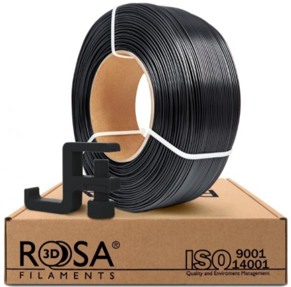 Filament ROSA 3D PCTG 1,75mm 1000g Black ReFill