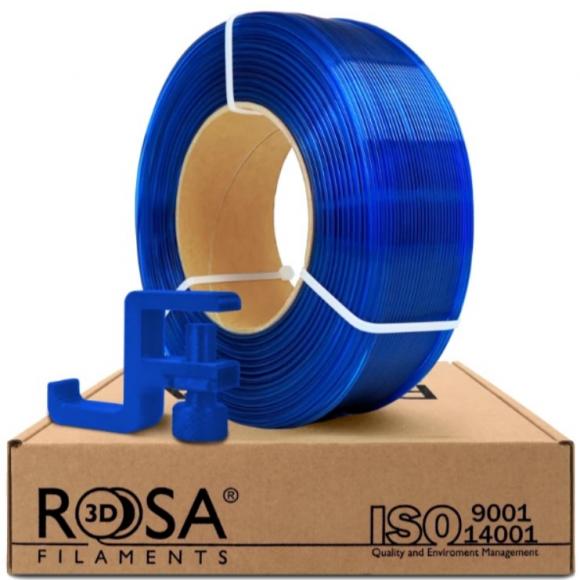 Filament ROSA 3D PCTG 1,75mm 1000g Blue Transparent ReFill