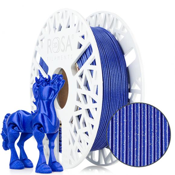 Filament ROSA 3D PLA Galaxy 1,75 mm 0,5kg Sapphire Niebieski