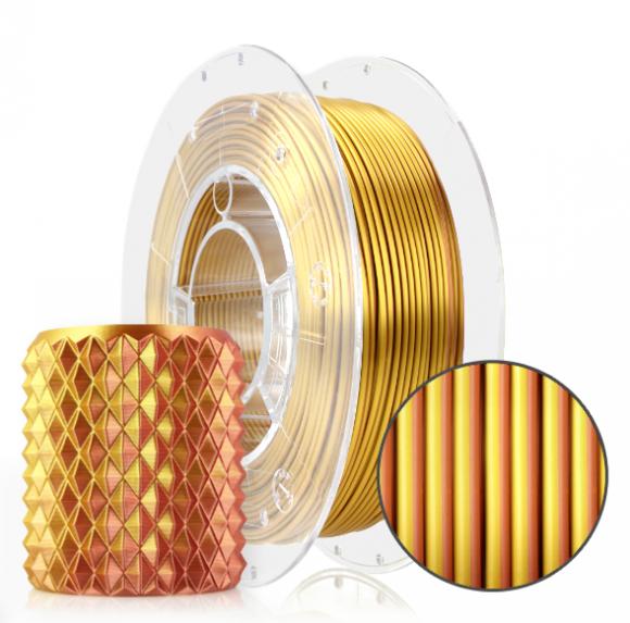 Filament ROSA3D PLA 1,75mm 300g Magic Silk Gold-Copper