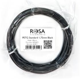Filament ROSA3D PETG 100g Black Czarny