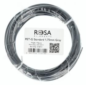 Filament ROSA3D PETG 100g Szary Gray